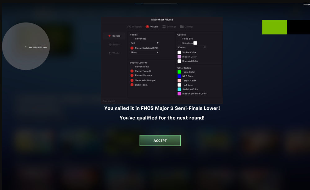 Disconnect External (Fortnite)